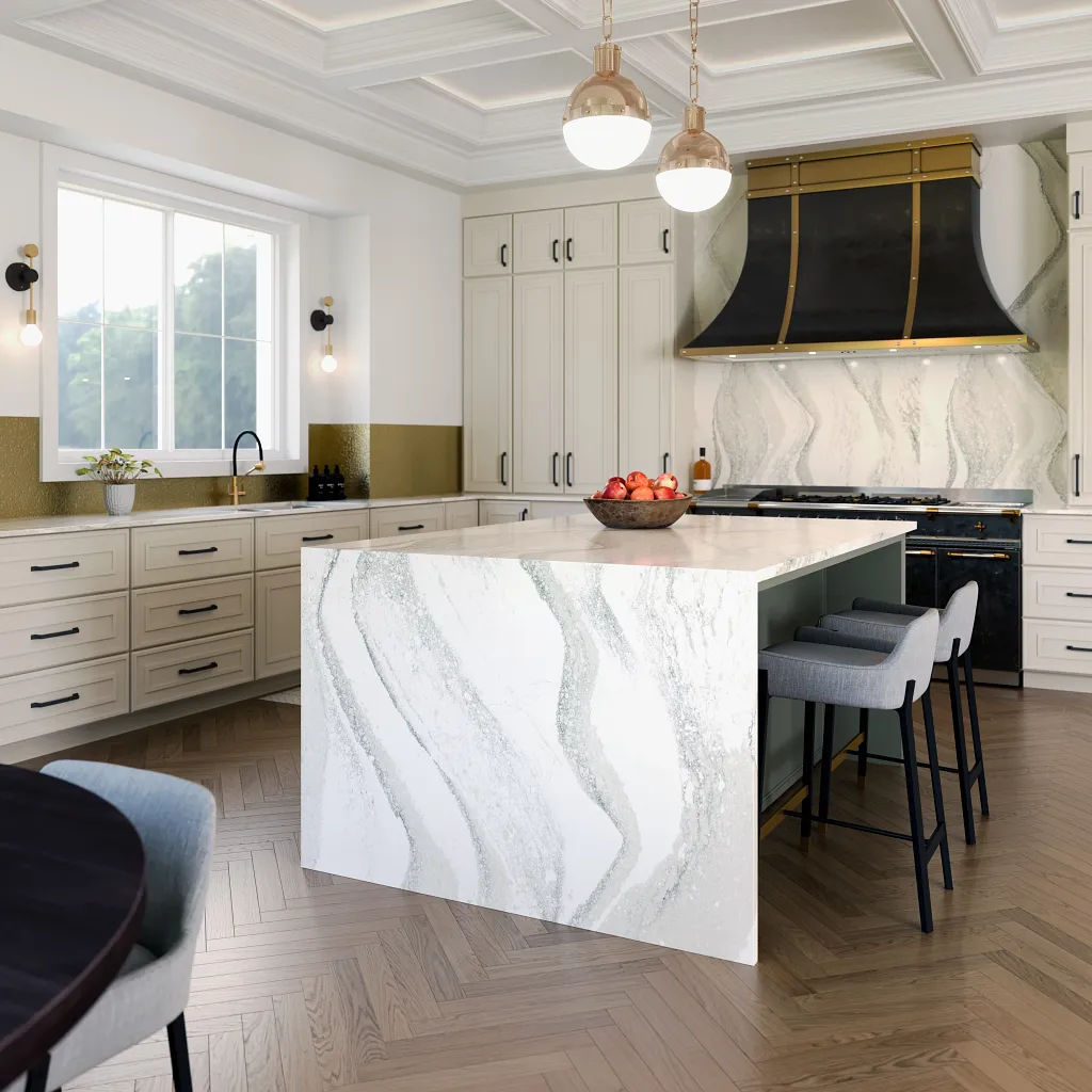 Kitchen countertop & cabinets